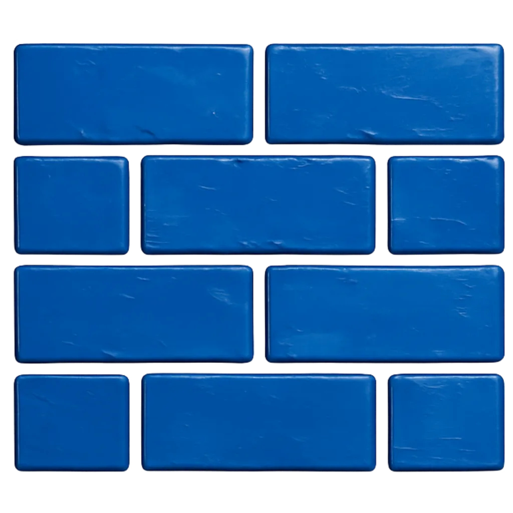 Blue Brick Wall